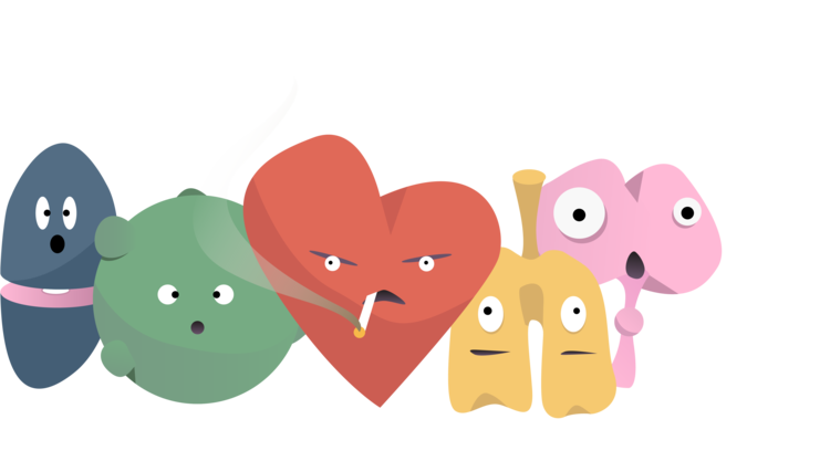 Usual suspects suhadolnik cancer. Disease clipart unhealthy heart