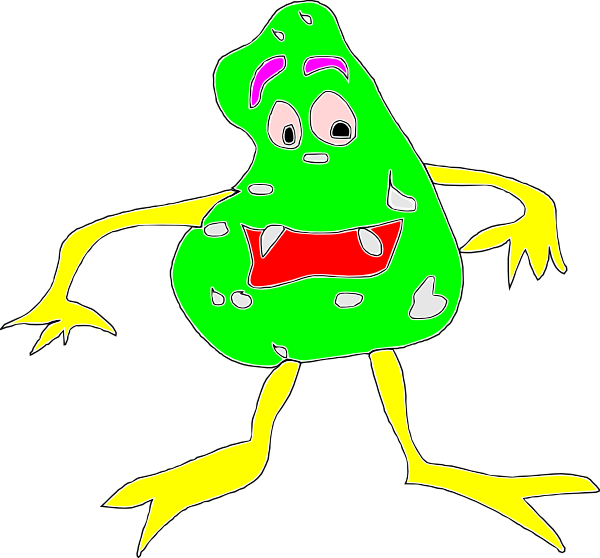 germ clipart infected