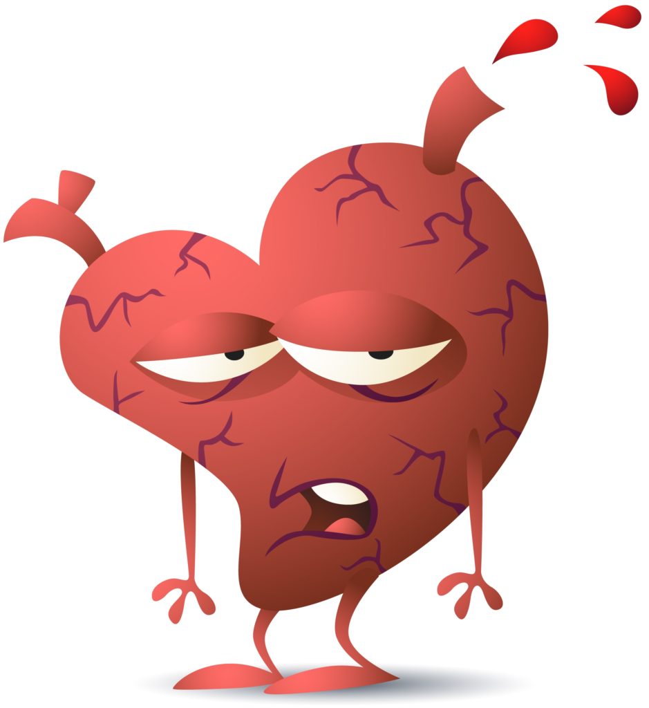 disease clipart weak heart
