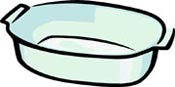 dishes clipart baking dish