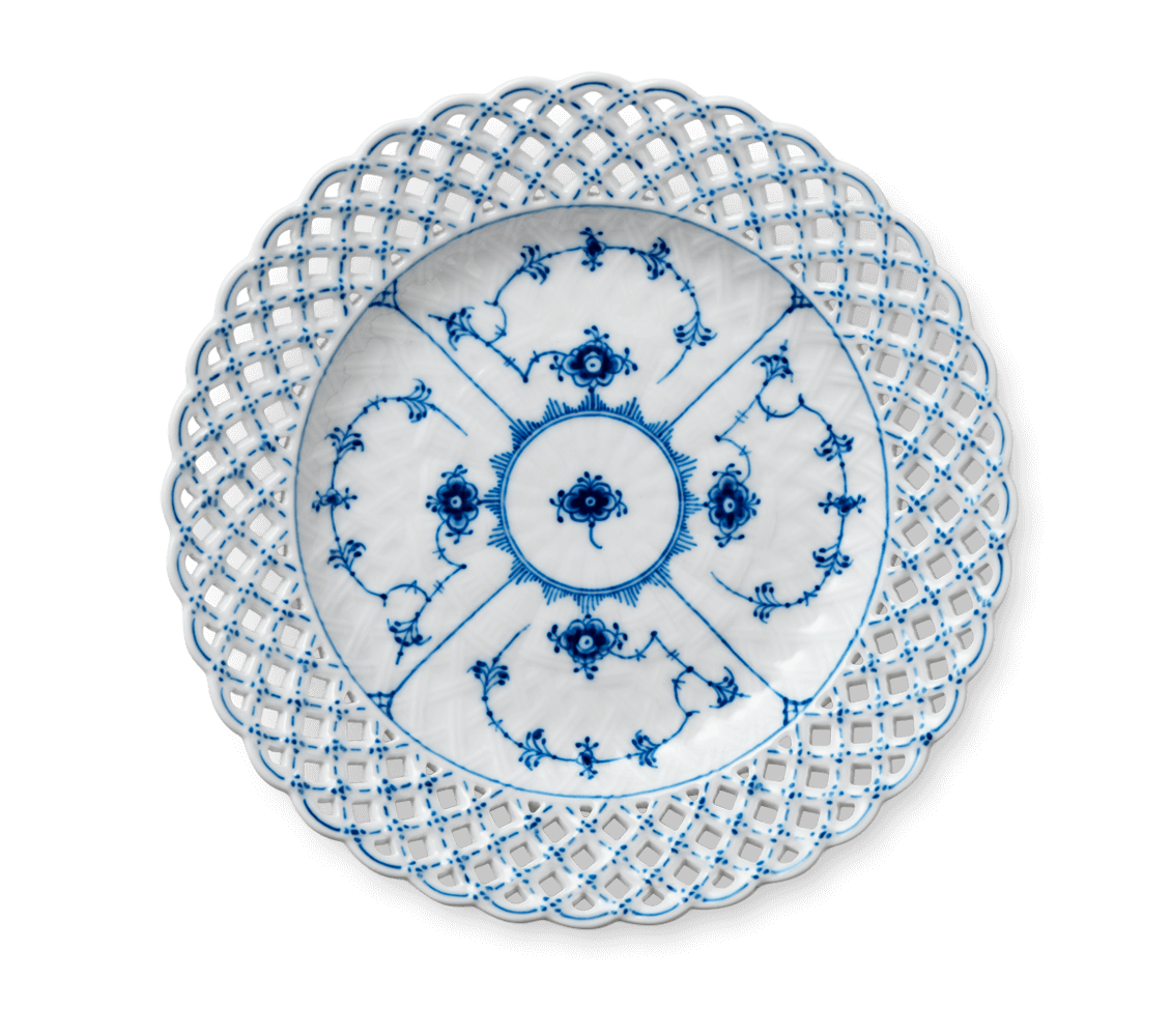 Dish clipart blue plate. Plates royalcopenhagen com fluted