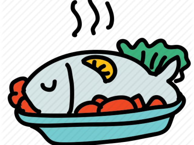 dish clipart fish dish