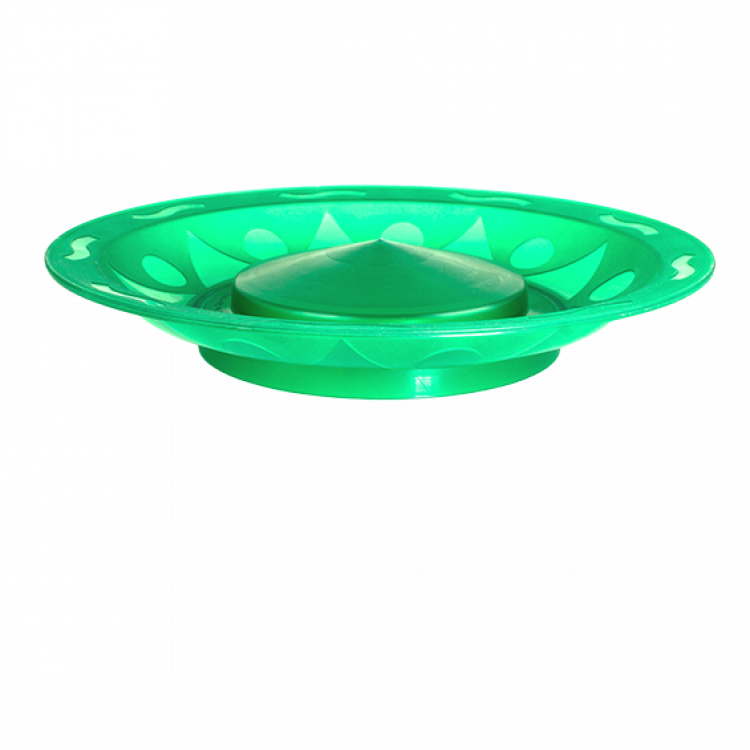 Henry s spinning stick. Dish clipart green plate