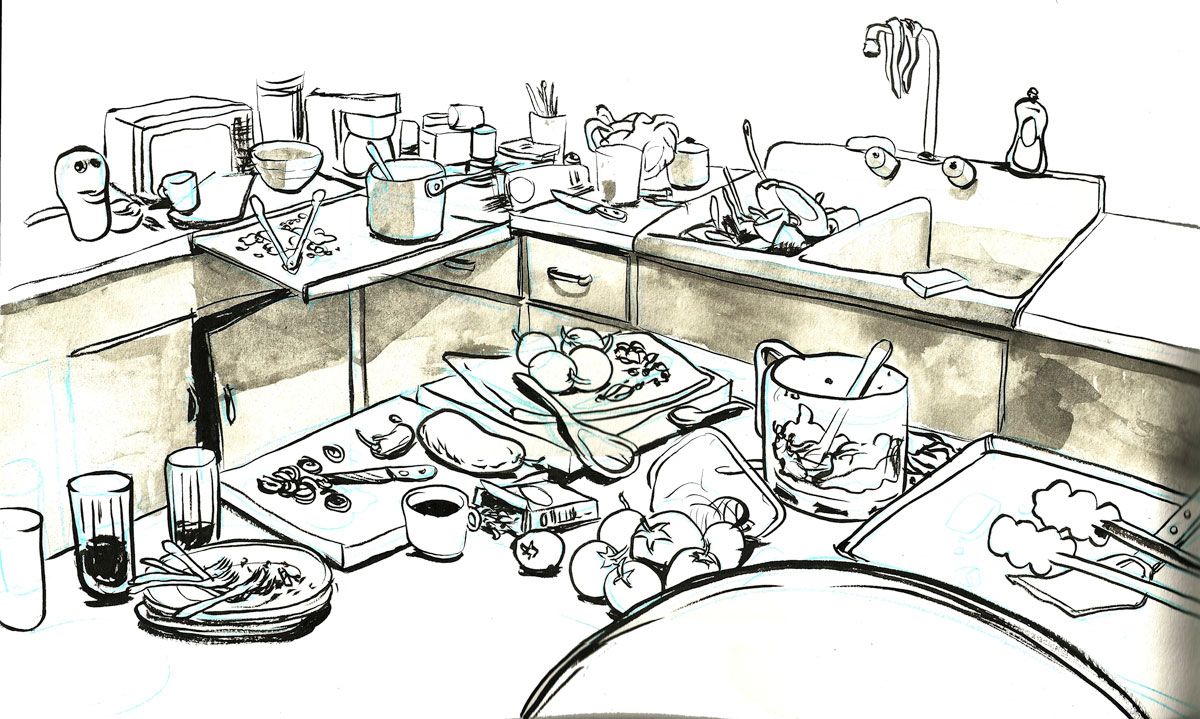 dishes clipart cooking