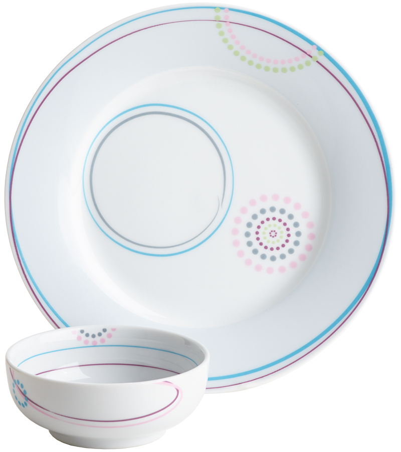 Livliga just right set. Plate clipart cereal bowl