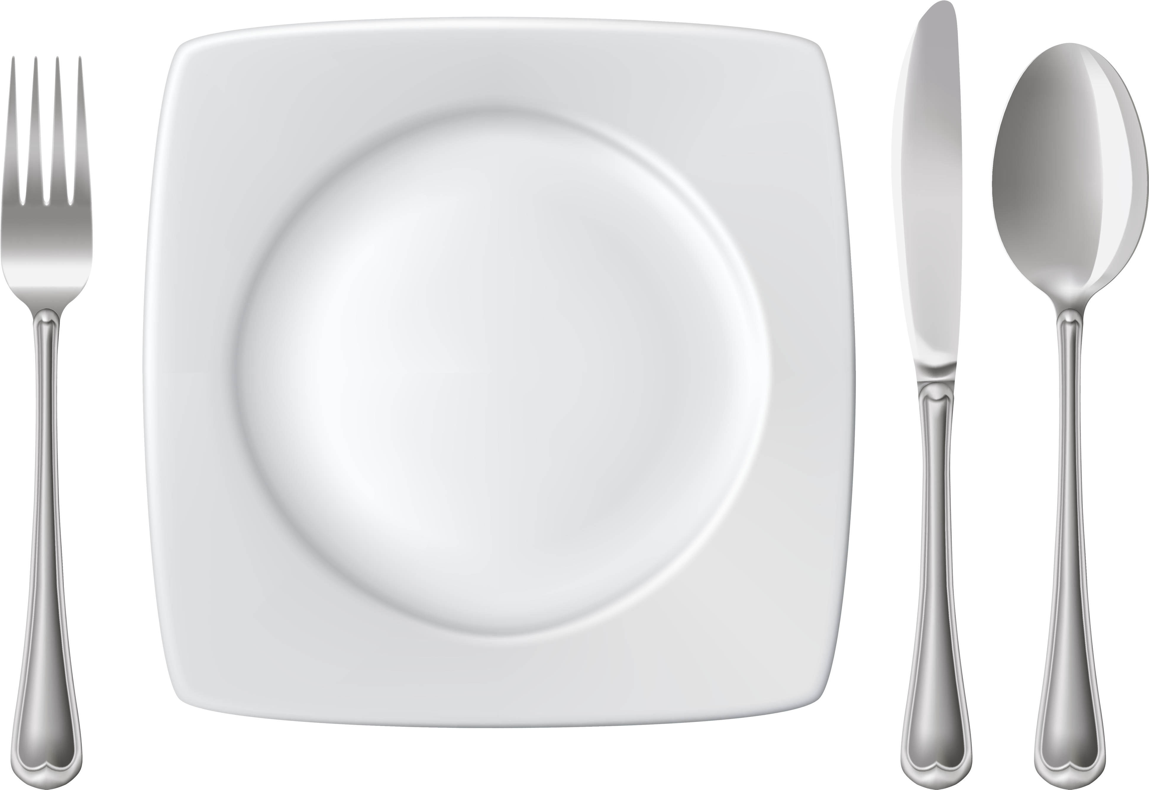 dish clipart round plate