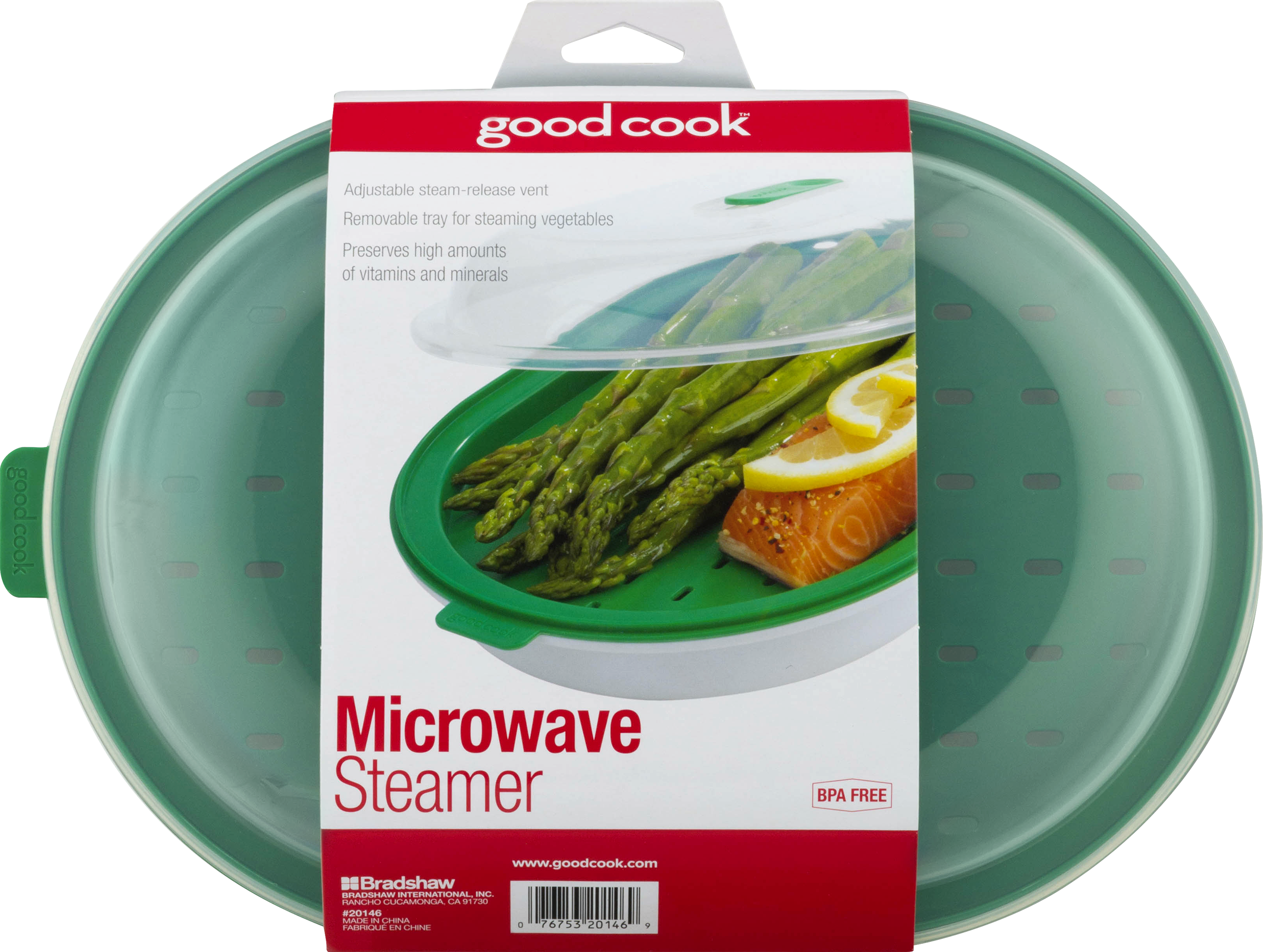 Good cook microwave steamer. Dishes clipart steamed vegetable
