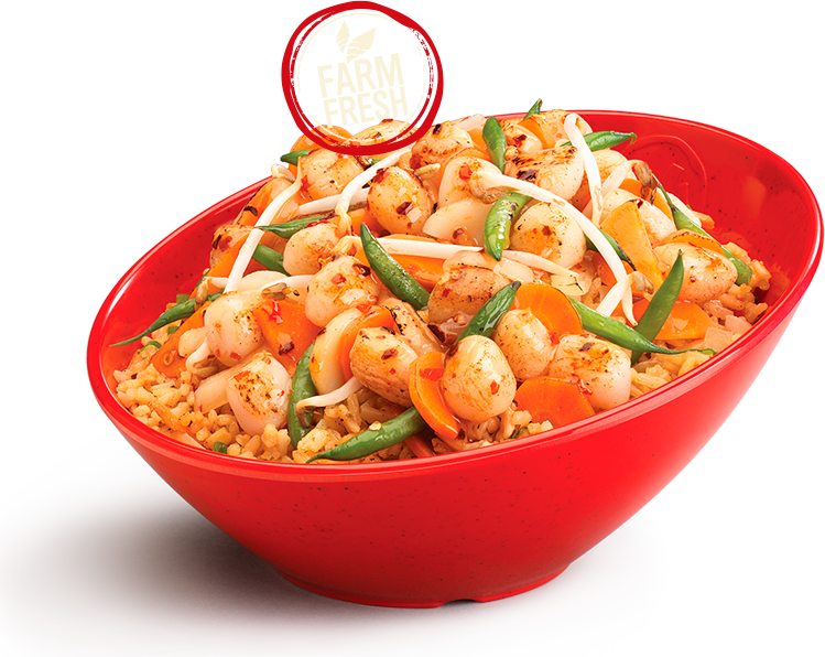 Build your own bowl. Grain clipart chicken fried rice