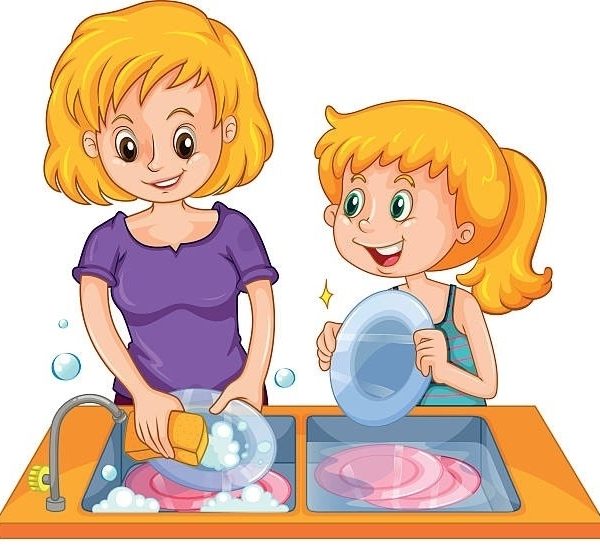 Wash the letters intended. Dishes clipart