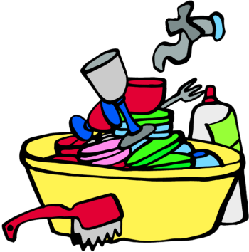 dishes clipart