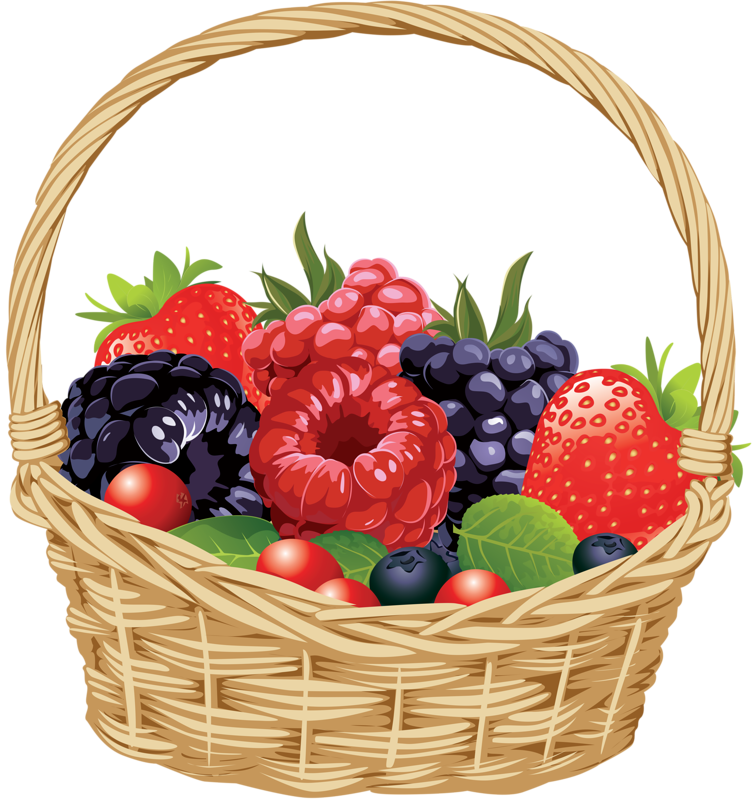 dishes clipart basket