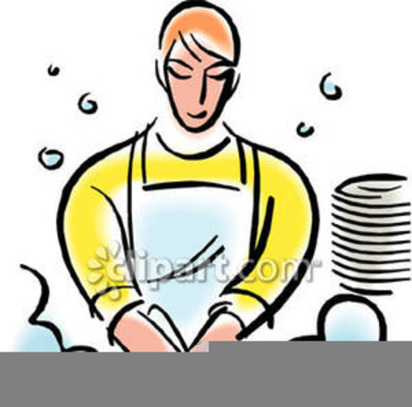 dishes clipart large