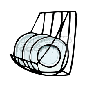 dishes clipart palte