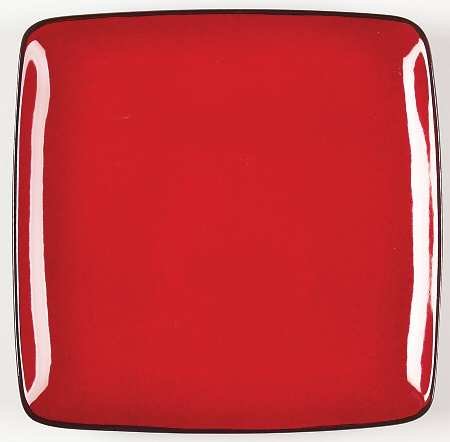 dishes clipart red plate