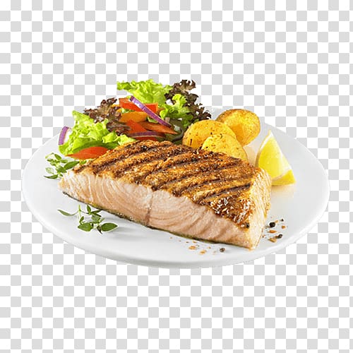 salmon clipart roast fish