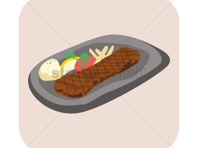 dishes clipart sizzling plate