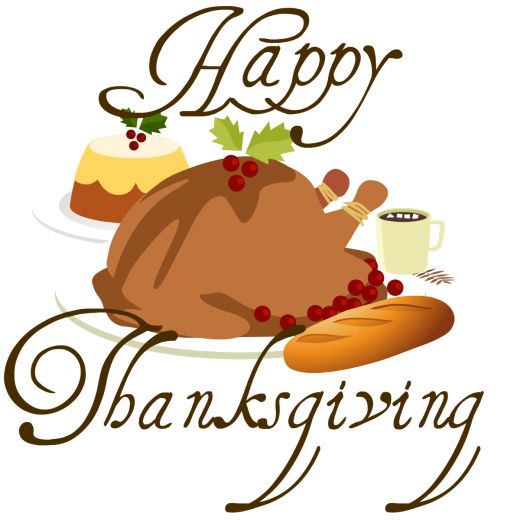 dishes clipart thanksgiving