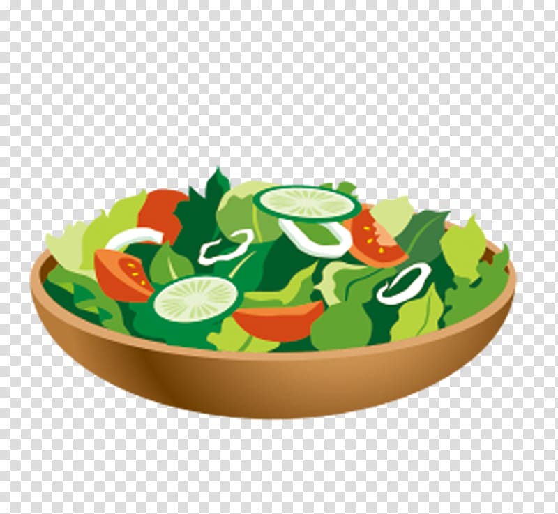 dishes clipart vegetable salad