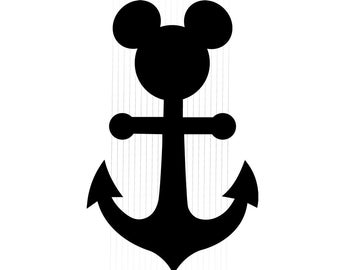 mickey clipart anchor