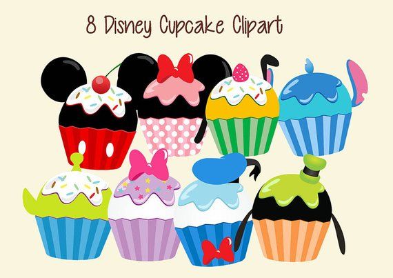 Disney clipart cupcake. Cupcakes high resolution ice