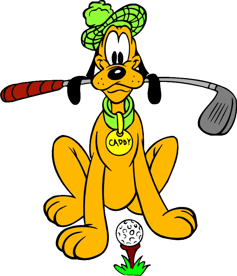 disney clipart golf