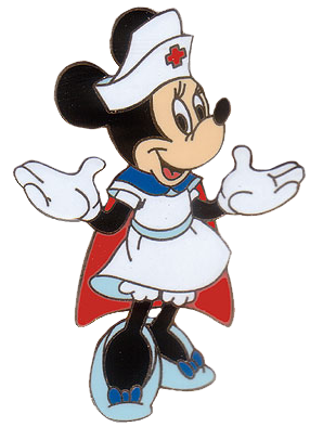 Minnie mouse medical . Disney clipart nurse