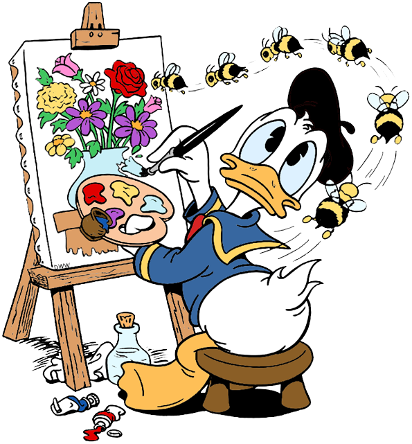 disney clipart painting