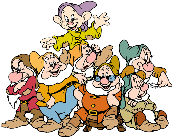 disney clipart seven dwarfs