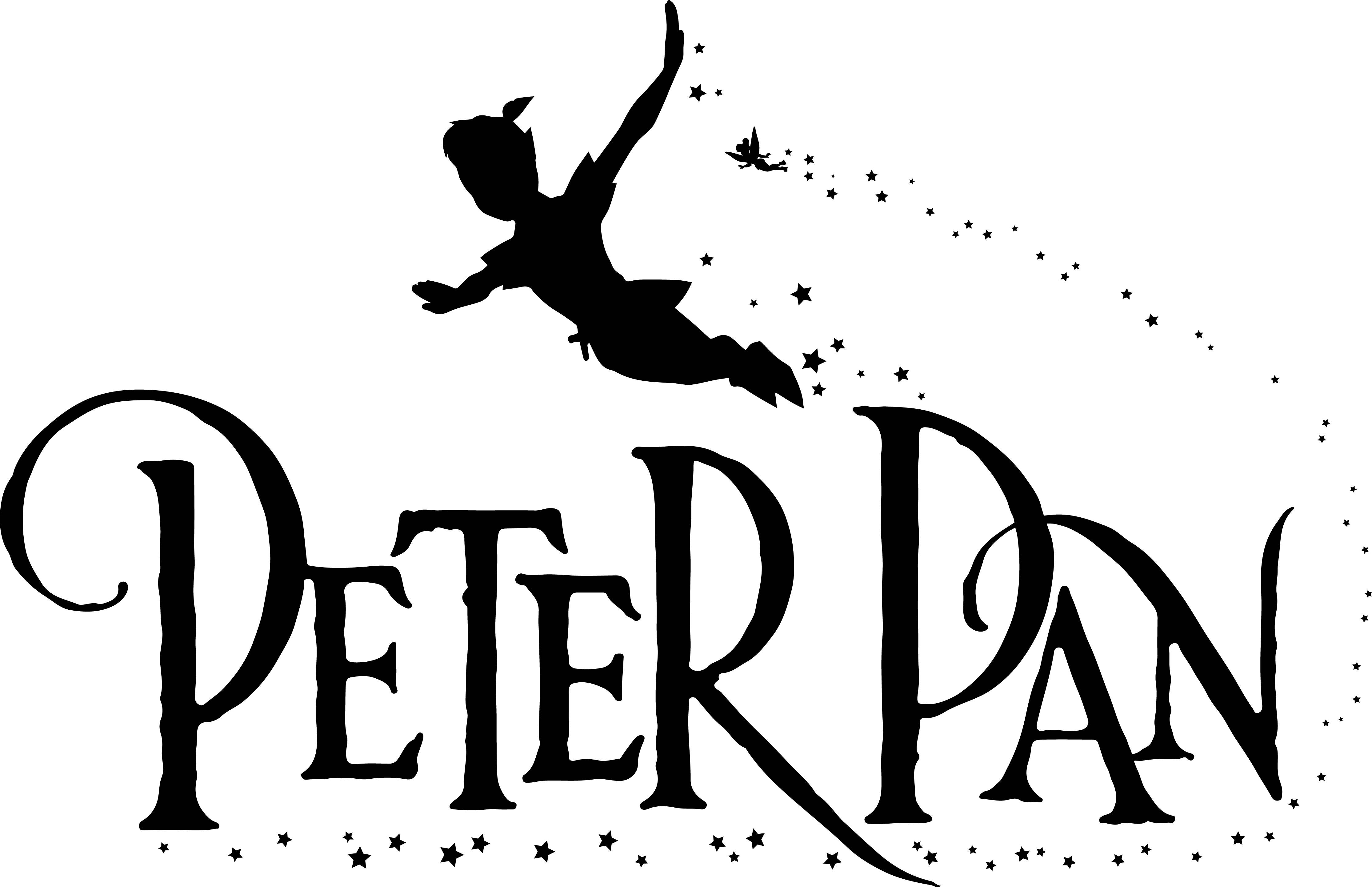 tinkerbell clipart shadow
