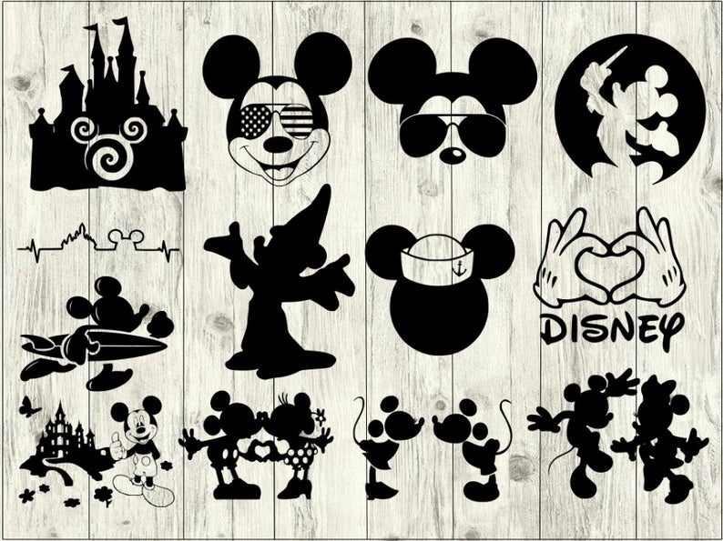 Download Disney clipart silhouette, Disney silhouette Transparent ...