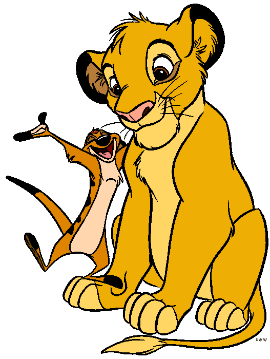 paws clipart lion king