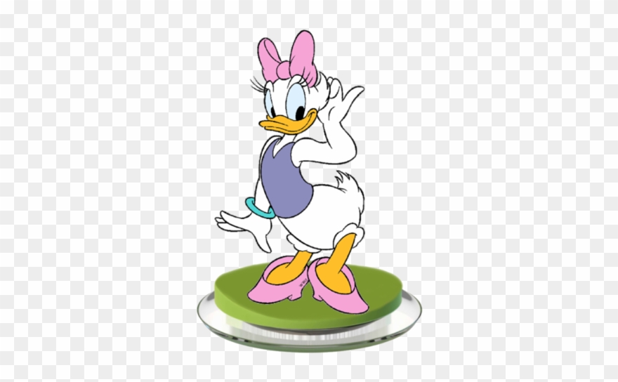 Daisy duck . Disney clipart transparent background