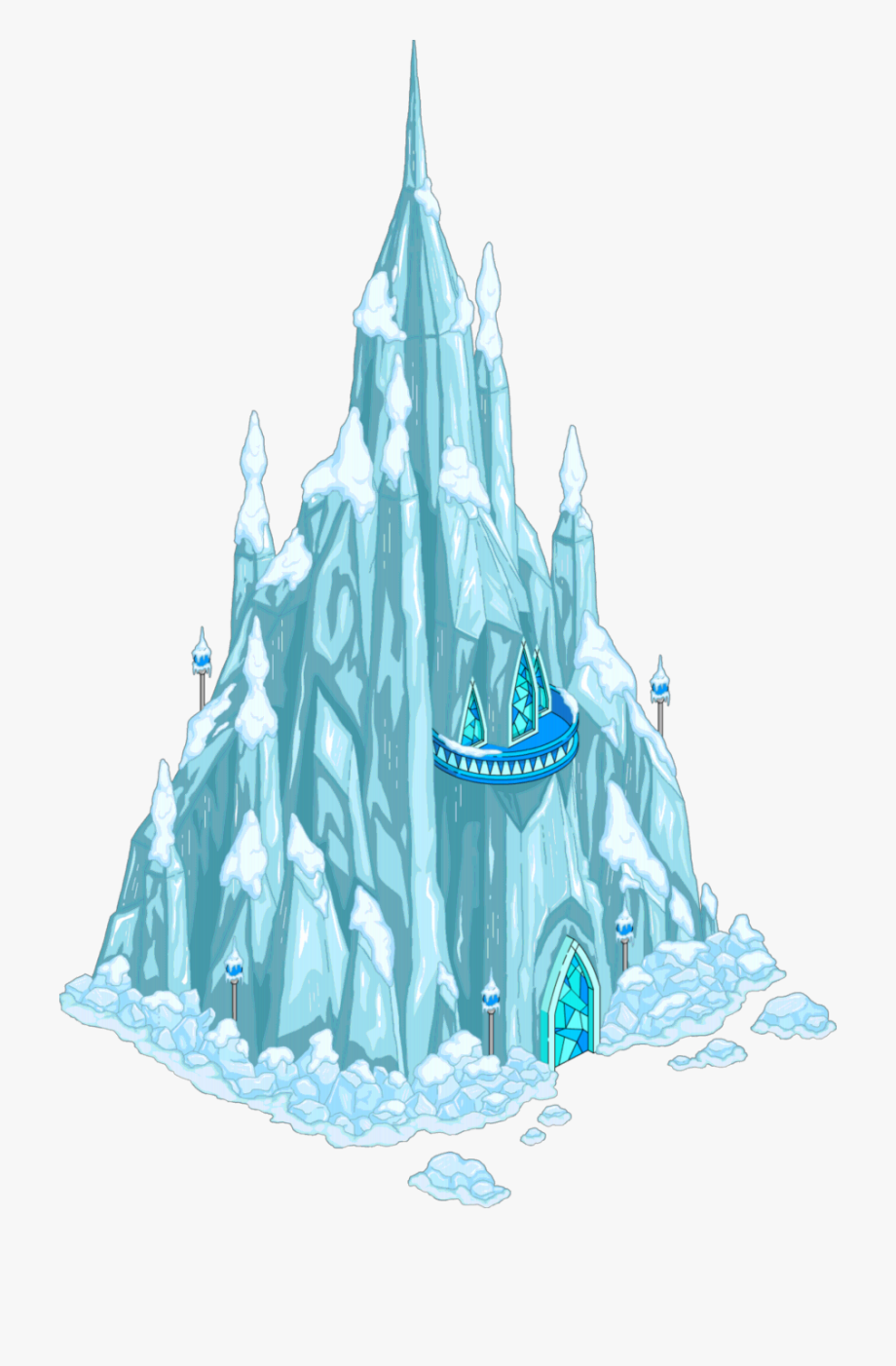 disneyland clipart frozen castle