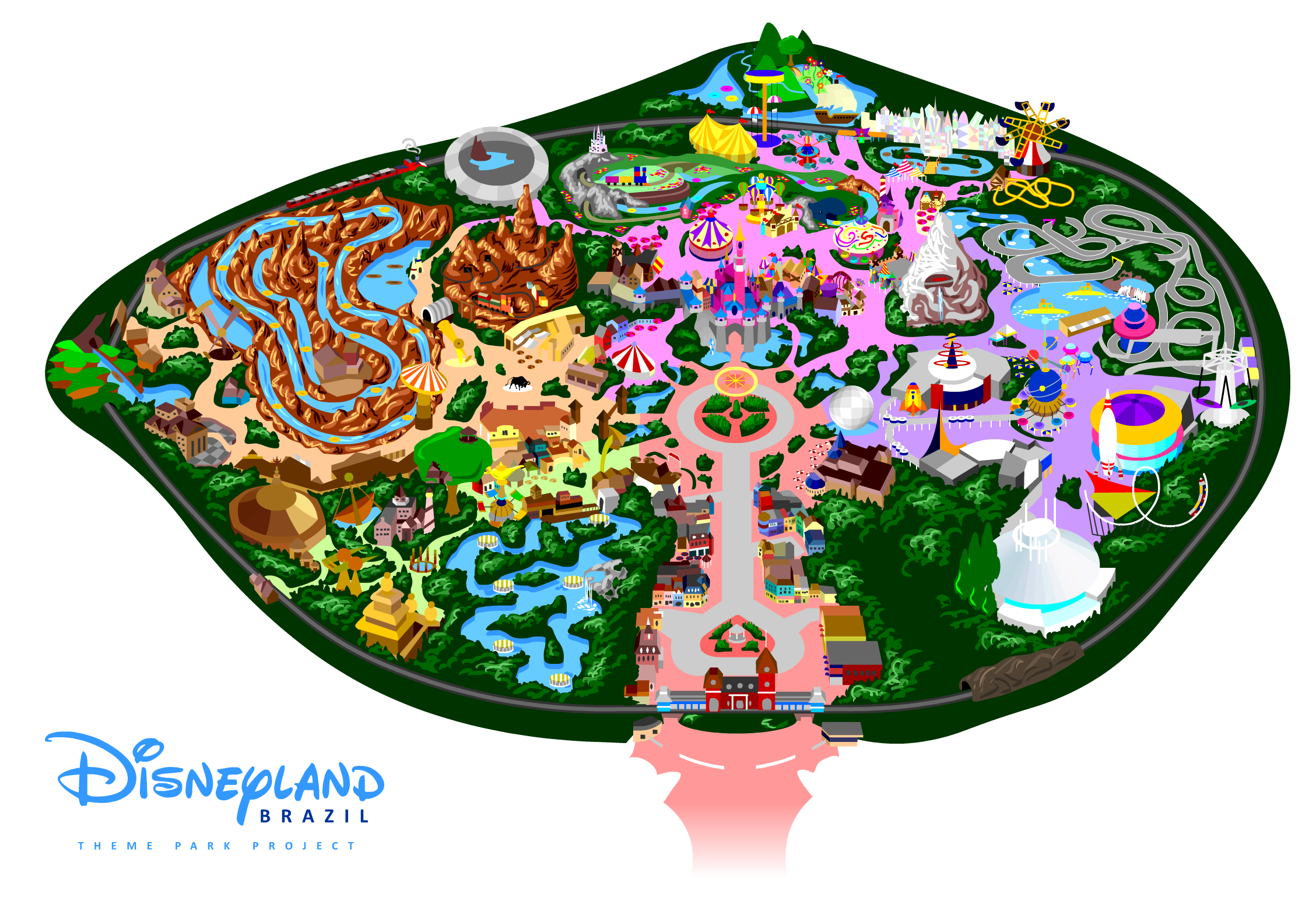 Disneyland clipart magical world. My by mrzahta on