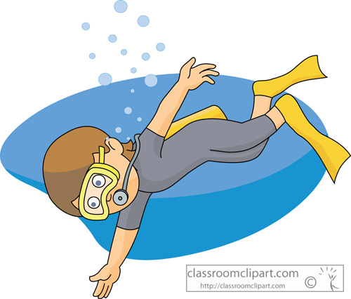 Diver clipart. Sports free scuba diving