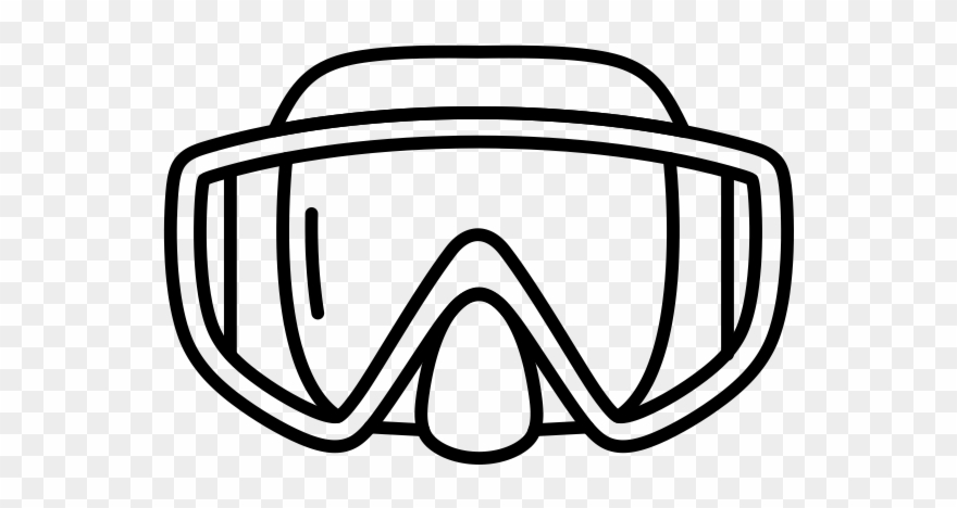 diving clipart snorkeling mask