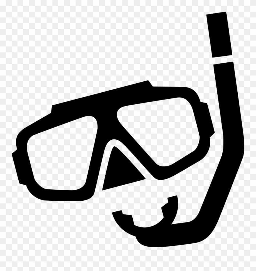 diving clipart goggles