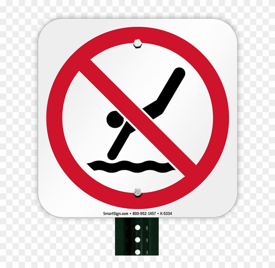 Competitive no warning . Diving clipart swimming sign