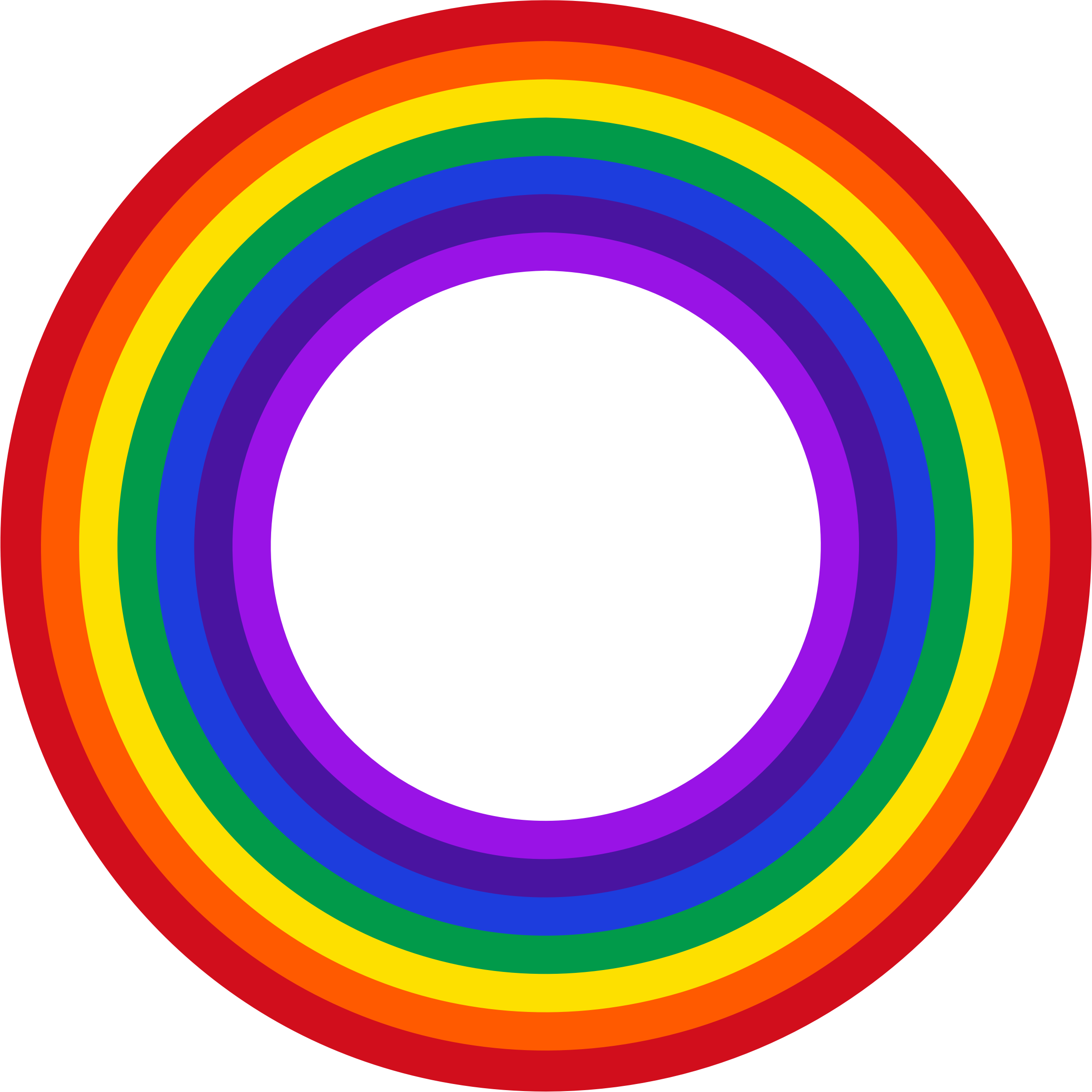 Circle mark ii big. Square clipart rainbow