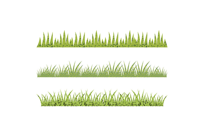 grass clipart divider