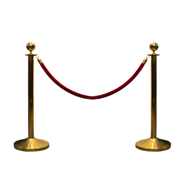 And post barrier hire. Divider clipart rope
