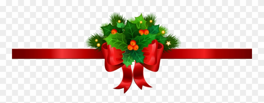 Holiday png transparent . Divider clipart tree