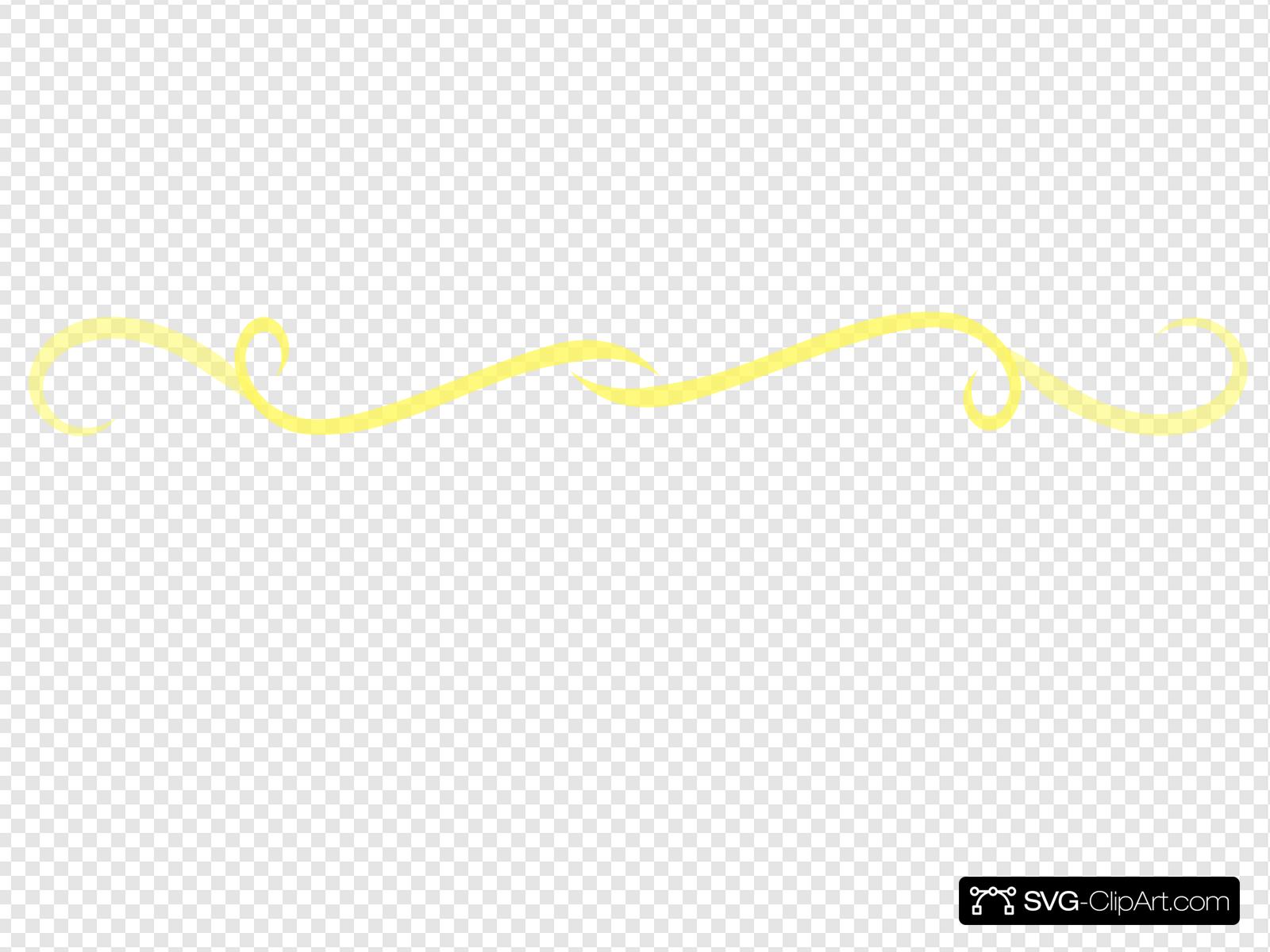 divider clipart yellow