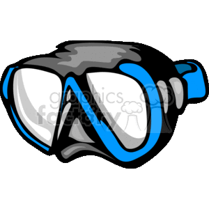 Royalty free . Goggles clipart swimming sport