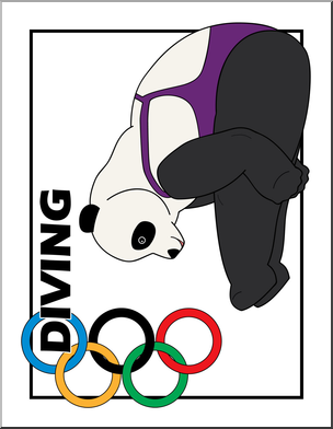 Diving clipart olympics, Diving olympics Transparent FREE ...