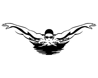 diving clipart professional swimmer