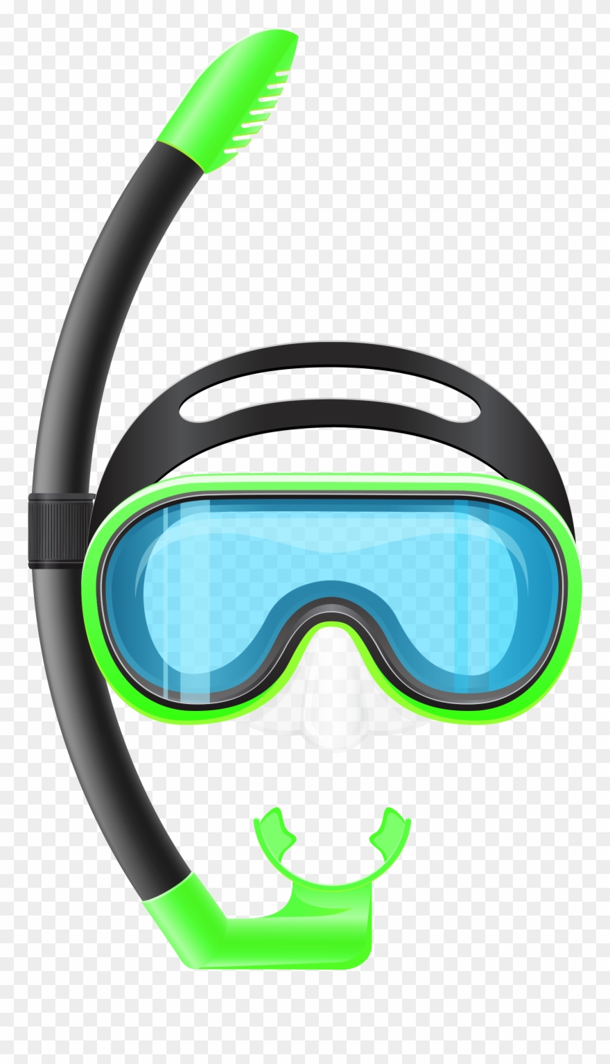 diving clipart snorkeling mask