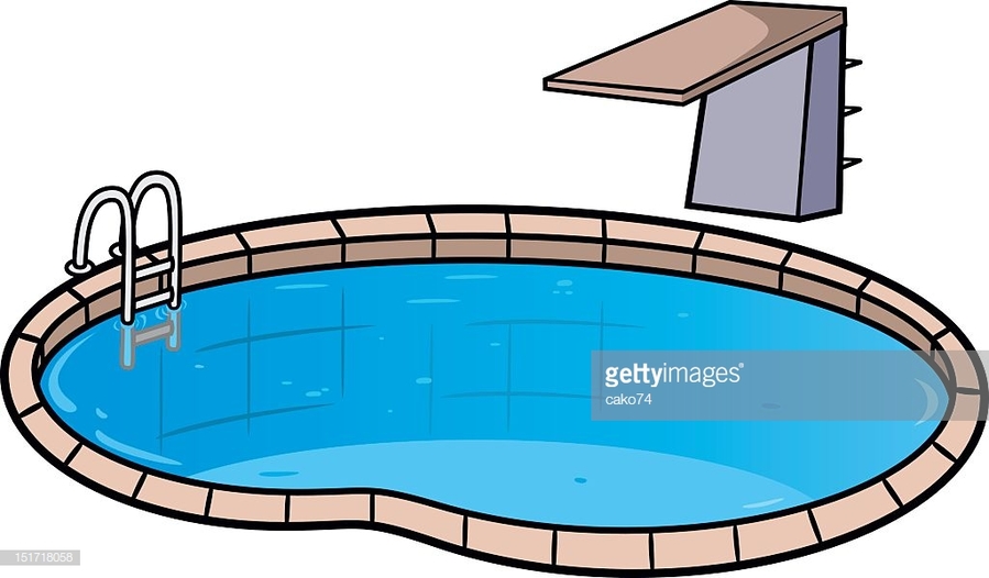 diving clipart swimming pool