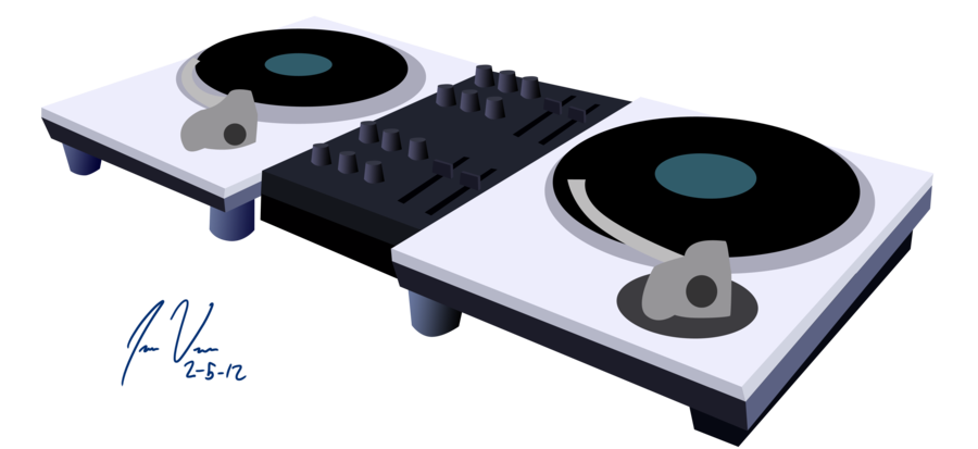 Record clipart dj record. Image result for turntable