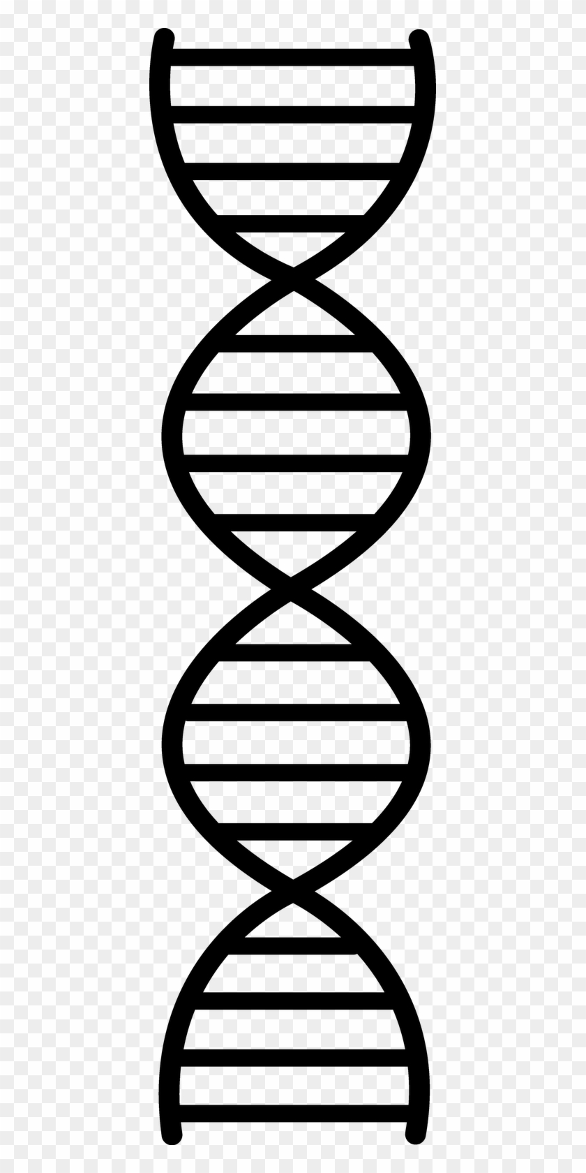 Dna clipart black and white, Dna black and white